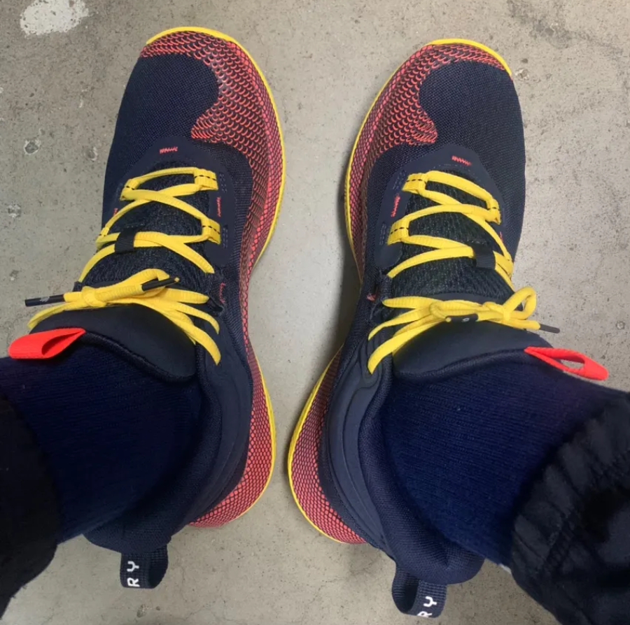 Giày Under Armour Splash 'Midnight Navy Taxi' 3024719-403 - Ảnh 4