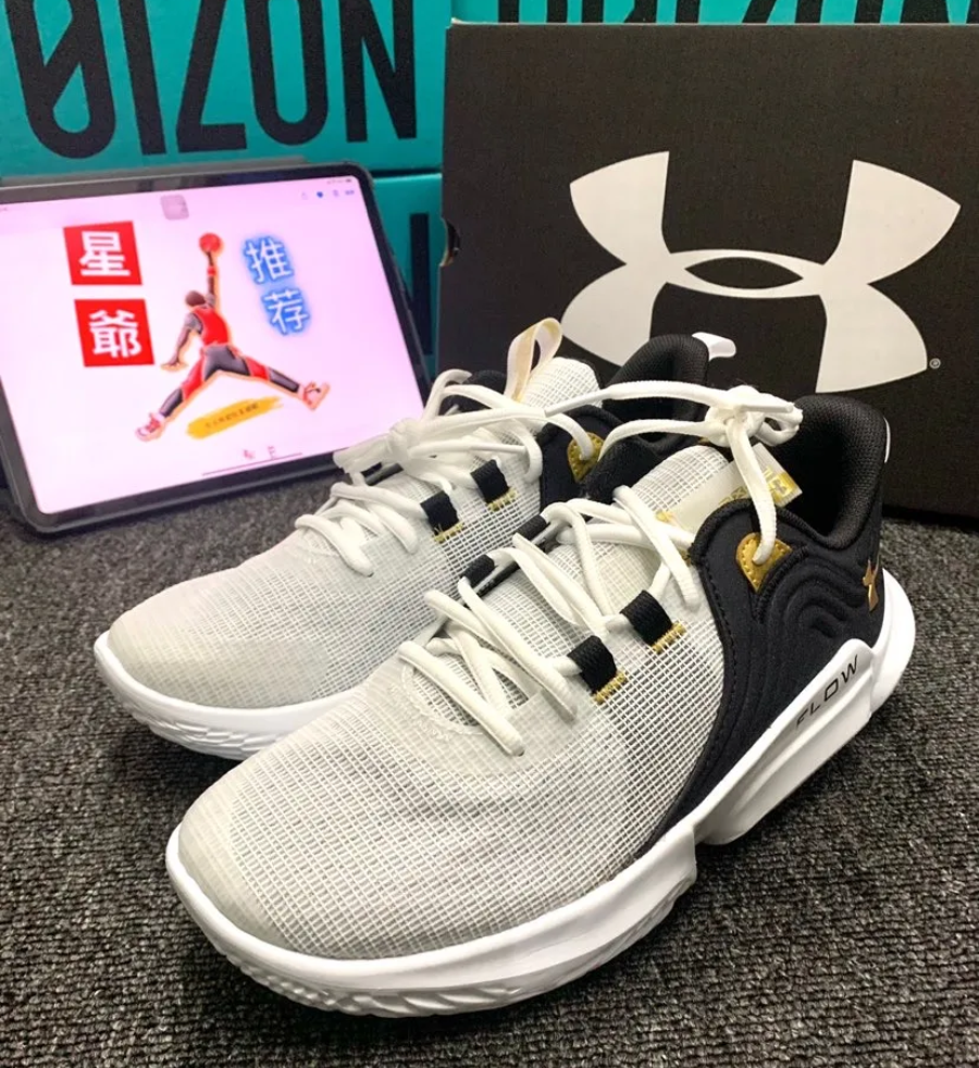 Giày Under Armour Flow FUTR X 2 'White Black' 3024978-100 - Ảnh 4