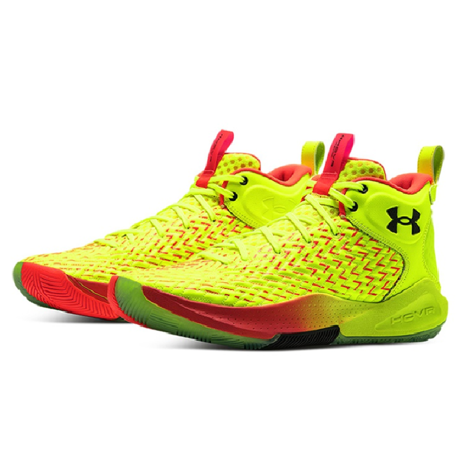 Giày Under Armour Havoc 'Highlight Yellow' 3025993-302 - Ảnh 2