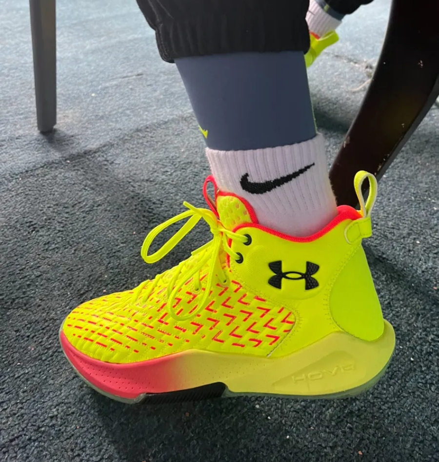 Giày Under Armour Havoc 'Highlight Yellow' 3025993-302 - Ảnh 5