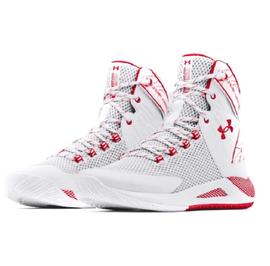 Giày Under Armour HOVR 'White Red' 3023708-103 - Ảnh 4