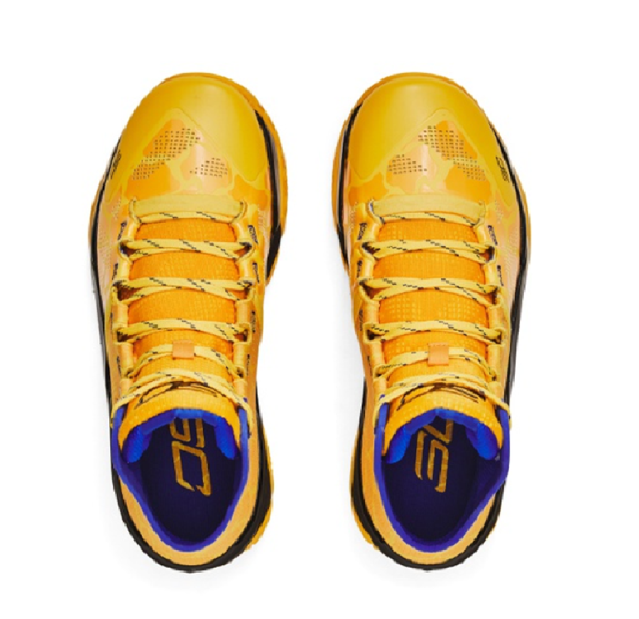 Giày Under Armour Curry2 'Gold Taxi' 3026281-700 - Ảnh 4