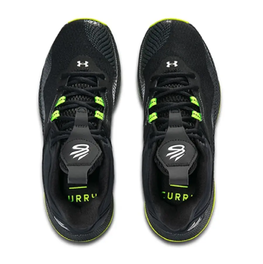 Giày Under Armour Curry Splash 2 'Black Green' 3025636-001 - Ảnh 4