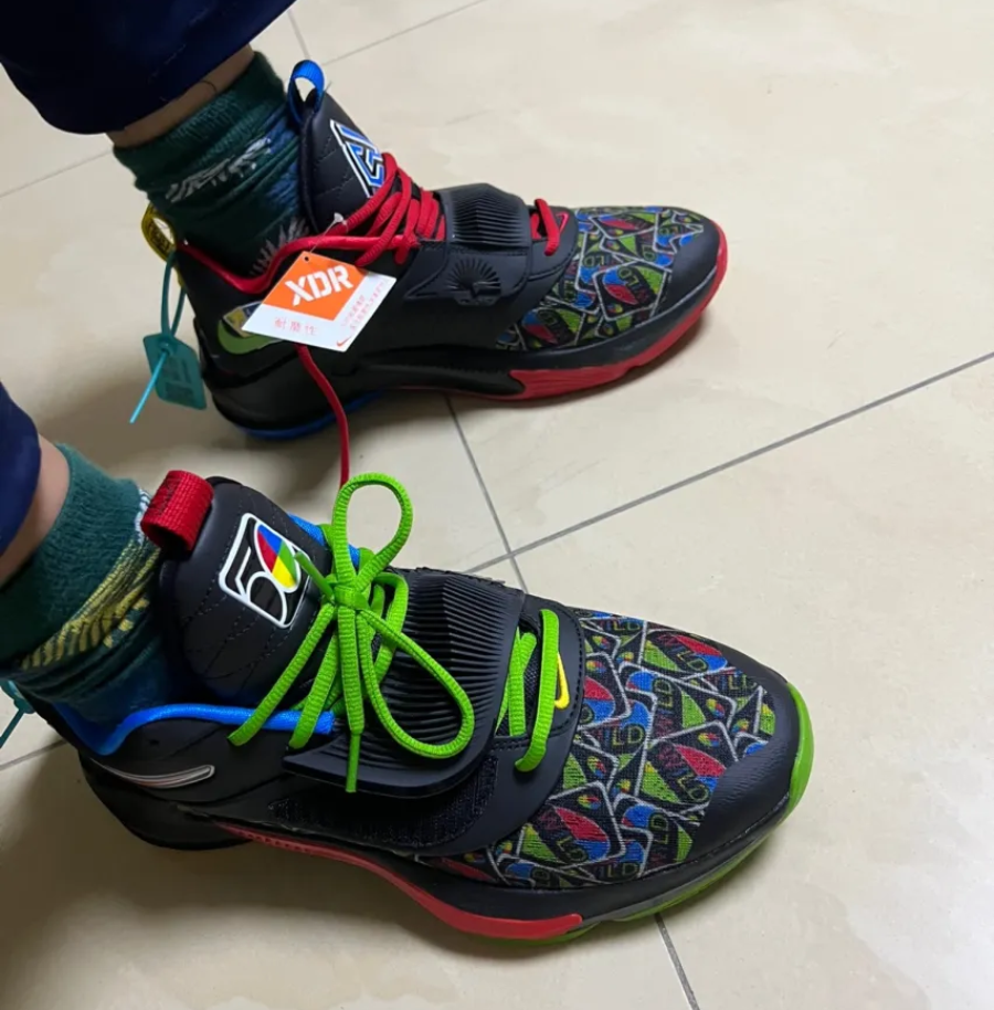 Giày Nike Zoom Freak 3 Black x UNO DC9363-001 - Ảnh 3