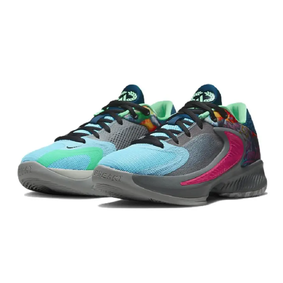 Alternative view of Giày Nike Zoom Freak 4 SE GS 'Family' DQ8040-001