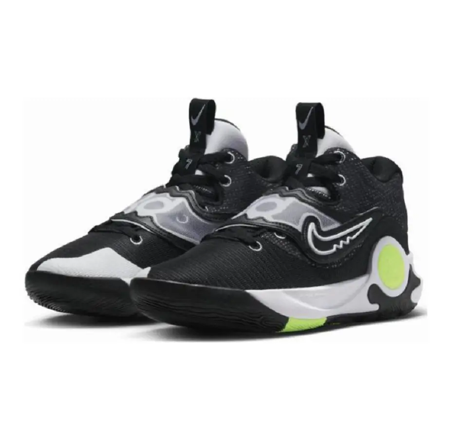 Giày Nike KD Trey 5 X Black Volt 'White' DJ7554-007 - Ảnh 4