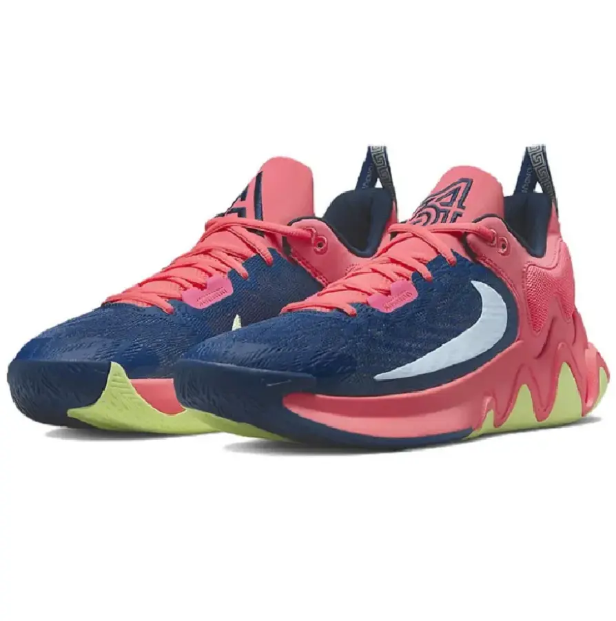 Giày Nike 'Dark Marina Blue Laser Crimson' DM0825-400 - Ảnh 4
