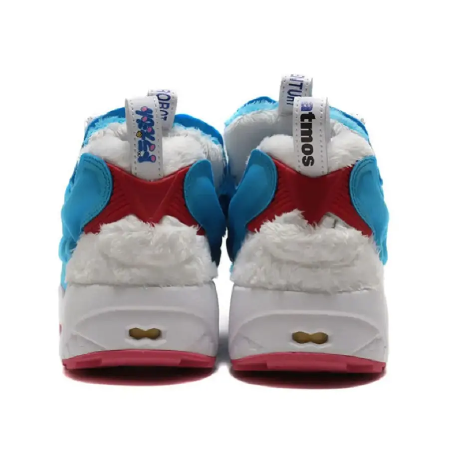 Giày Reebok x Doraemon Instapump Fury 'Furry Blue' GV7288 - Ảnh 7