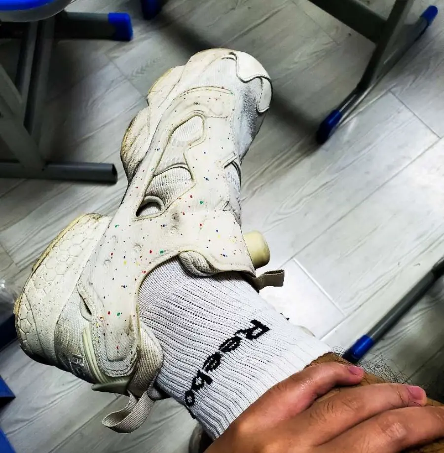 Giày Reebok InstaPump Fury ‘Lighting White’ CM9389 - Ảnh 4