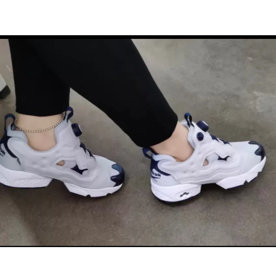 Giày Reebok InstaPump Fury OG MU ‘White Navy’ FV0419 - Ảnh 8