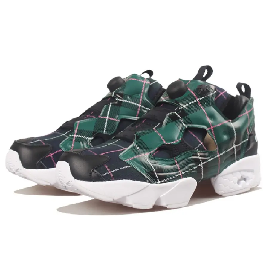 Alternative view of Giày Reebok Opening Ceremony x InstaPump Fury OG 'Green Plaid' FW2474