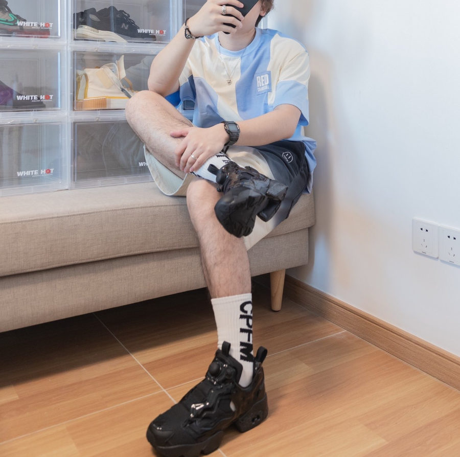 Giày Reebok Juun J x InstaPump Fury OG 'Black' H02475 - Ảnh 5