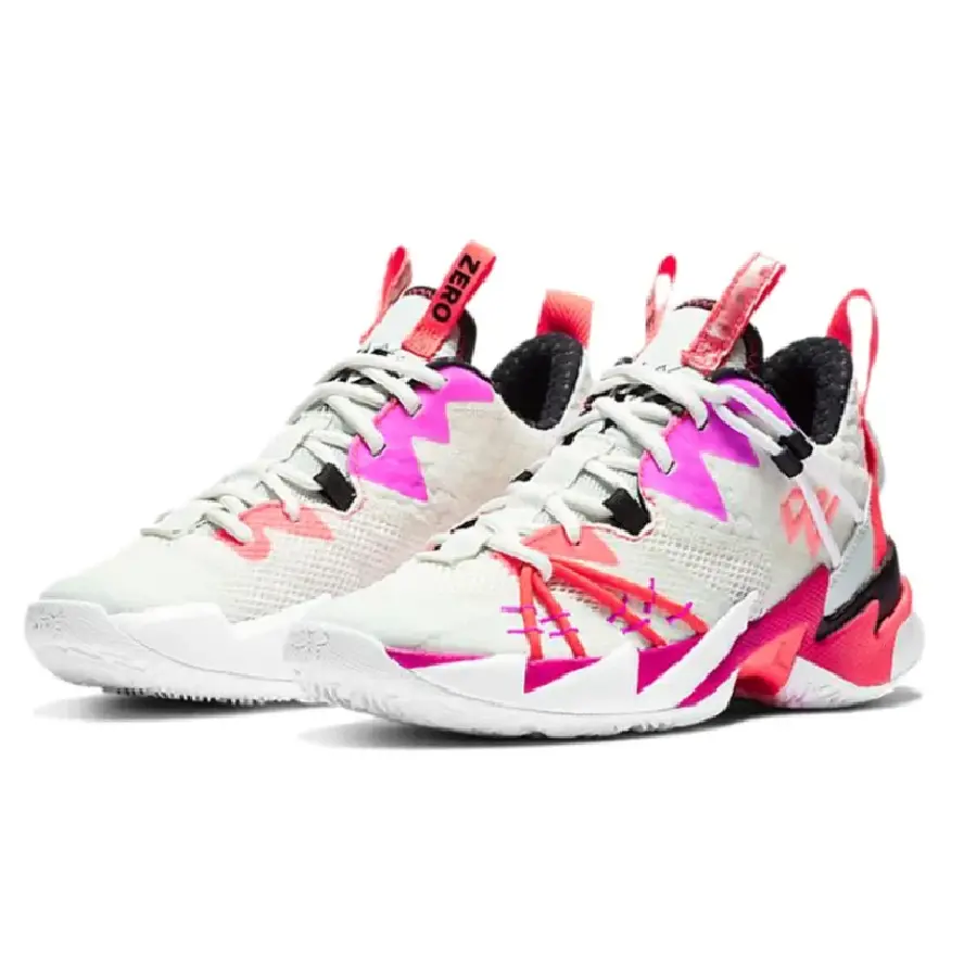 Alternative view of Giày Air Jordan Why Not Zer0.3 'Flash Crimson' CN8107-101