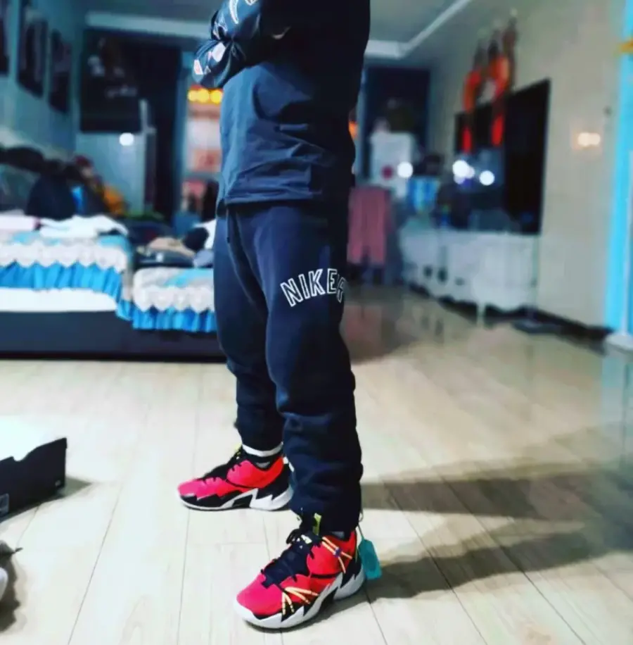 Giày Nike Jordan Why Not Zer0.3 SE GS 'Bright Crimson' CN8107-600 - Ảnh 5