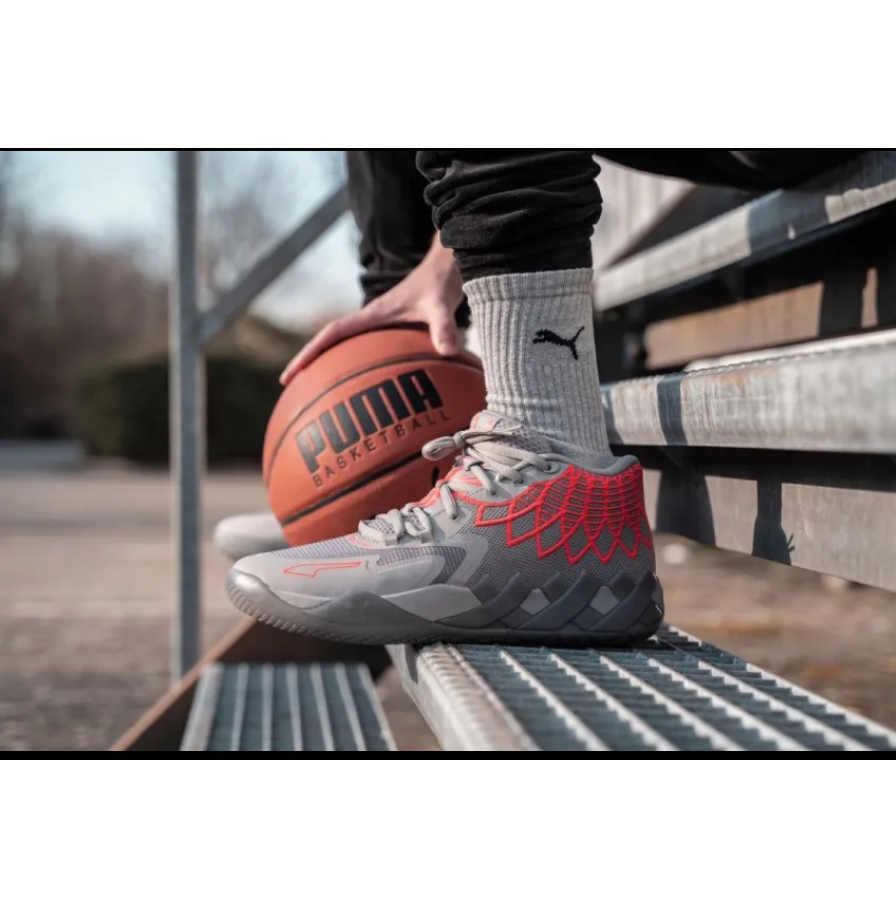 Giày Puma MB.01 'Rock Ridge Red'376443-09 - Ảnh 6