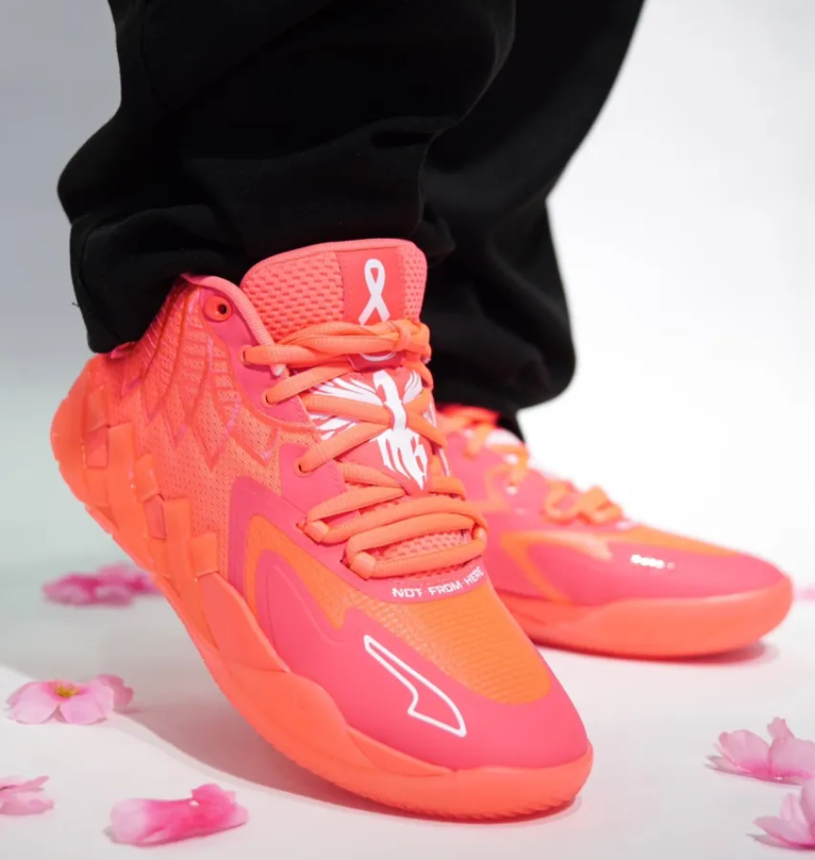 Giày Puma MB.01 BCA 'Red Orange' 376848-01 - Ảnh 10