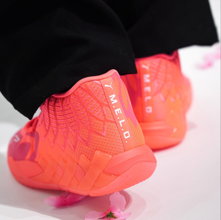 Giày Puma MB.01 BCA 'Red Orange' 376848-01 - Ảnh 8