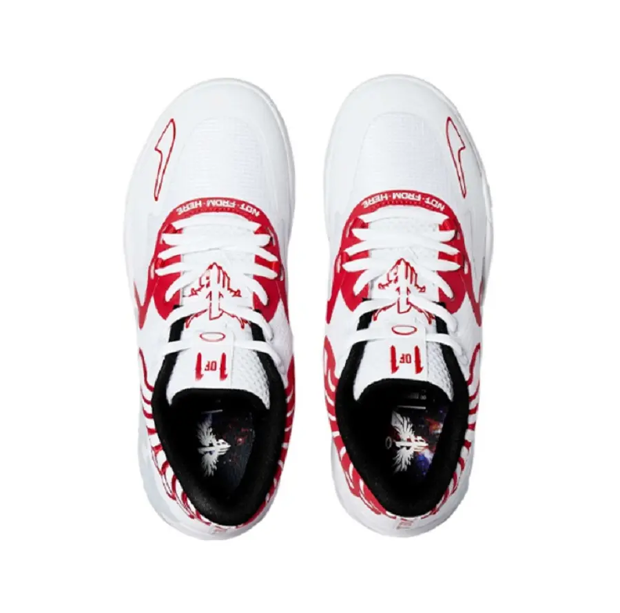 Giày Puma MB.01 Lo 'Team Colors - White High Risk Red'376941-10 - Ảnh 3