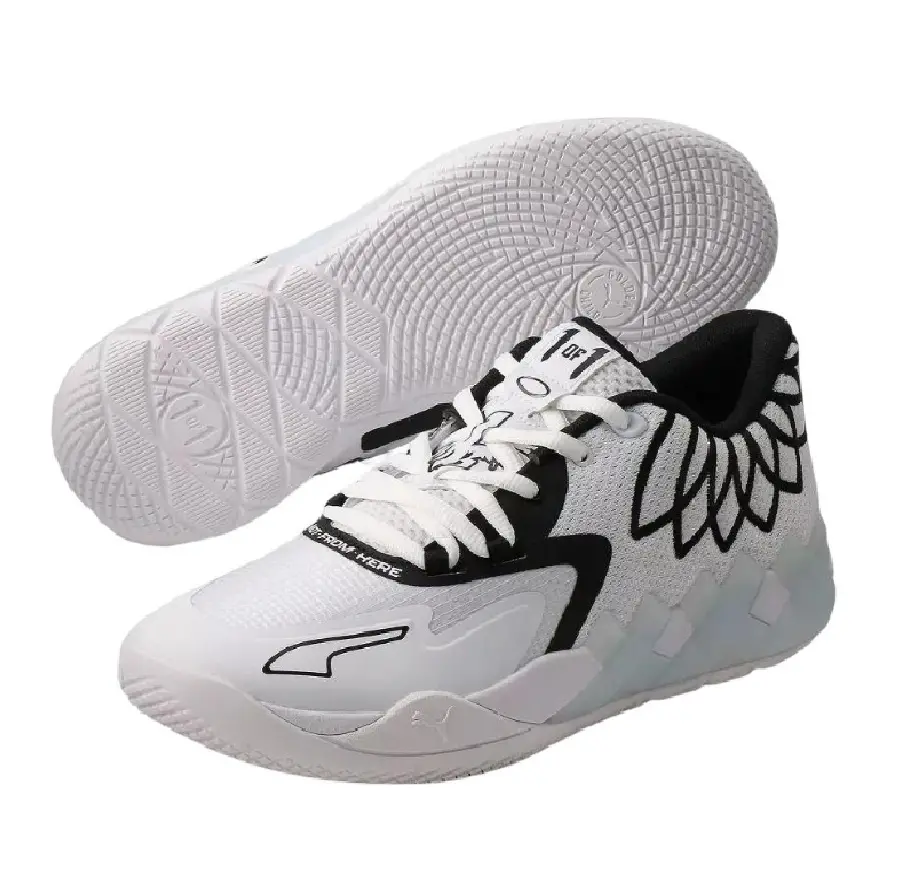Alternative view of Giày Puma MB.01 Lo 'Team Colors - White Black' 376941-13