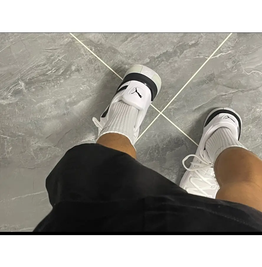 Giày Puma Clyde Hardwood Team 'White Black' 194454-01 - Ảnh 7