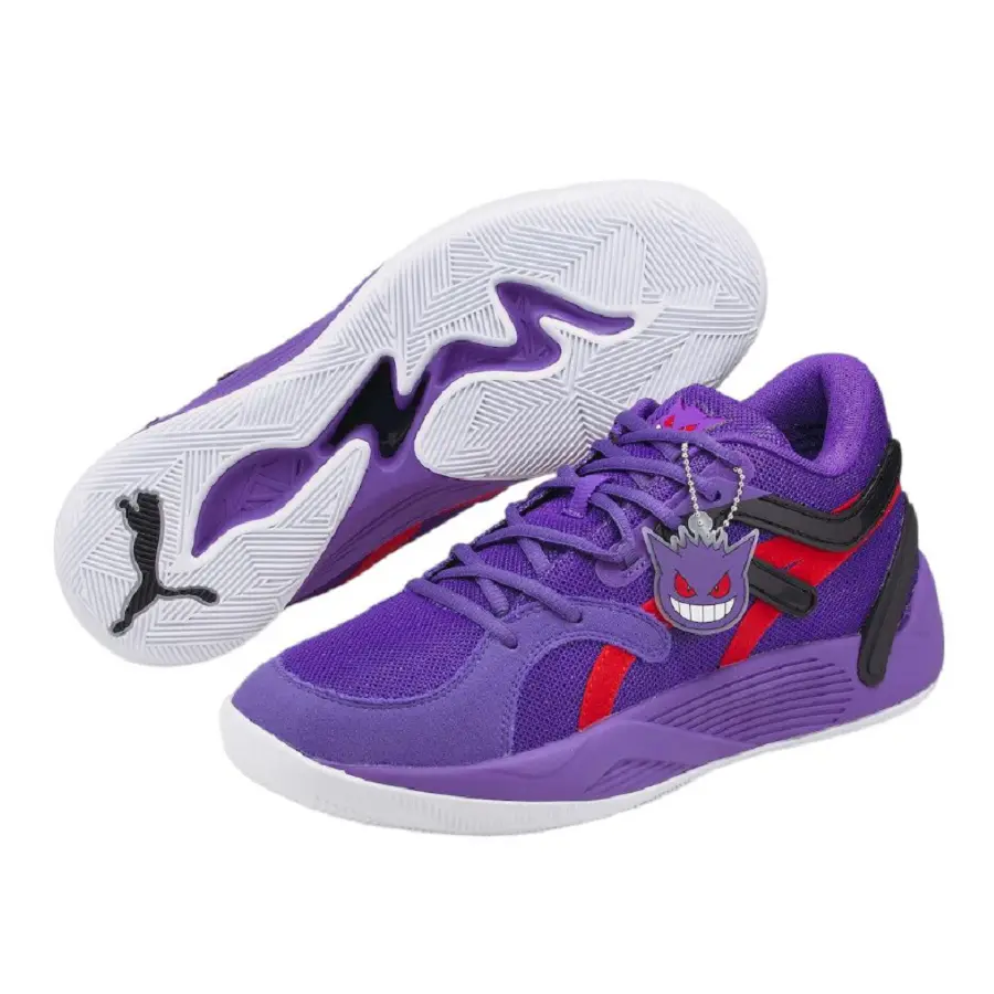 Giày Puma Pokémon x TRC Blaze Court 'Gengar' 377652-01 - Ảnh 4