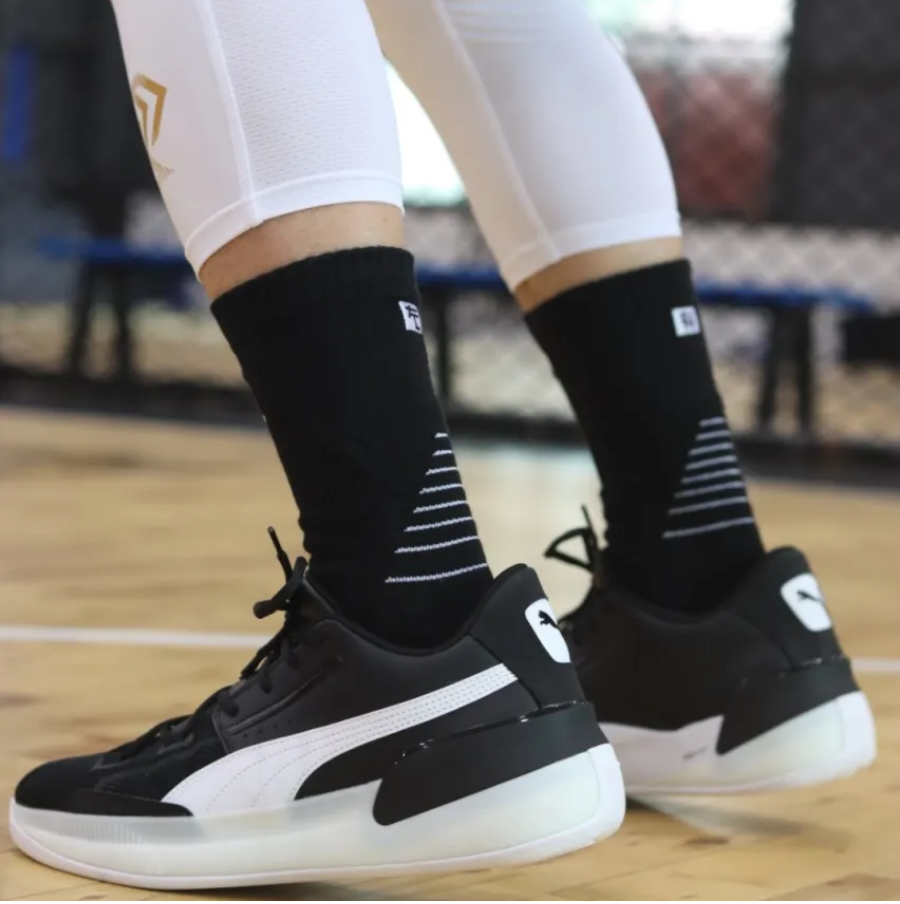 Giày Puma Clyde Hardwood Team 'Black White' 194454-02 - Ảnh 7
