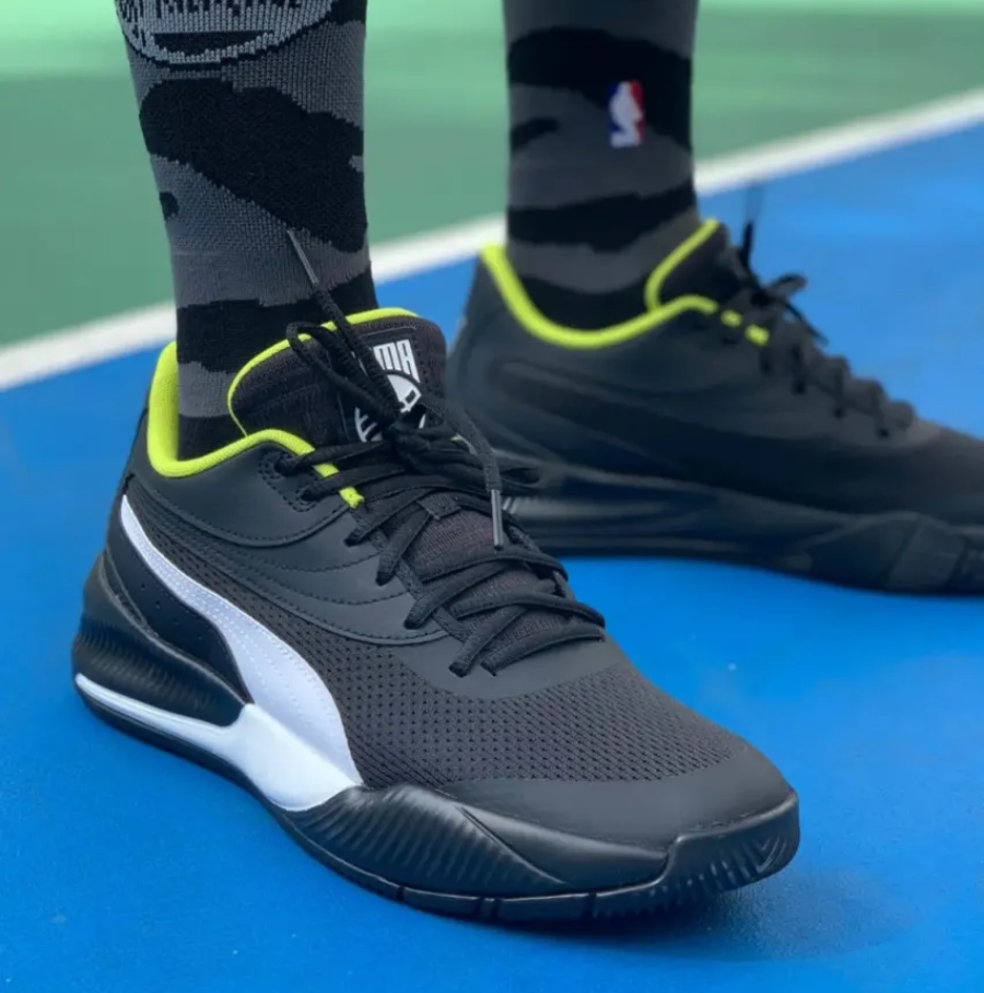 Giày Puma Triple Basketball 'Black White' 195217-08 - Ảnh 4