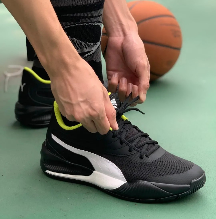 Giày Puma Triple Basketball 'Black White' 195217-08 - Ảnh 5