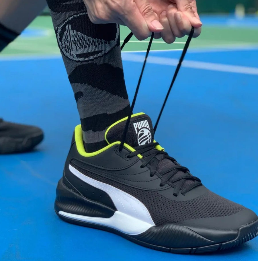 Giày Puma Triple Basketball 'Black White' 195217-08 - Ảnh 6