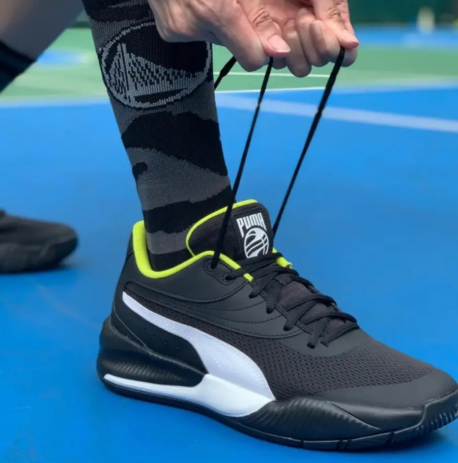 Giày Puma Triple Basketball 'Black White' 195217-08 - Ảnh 6