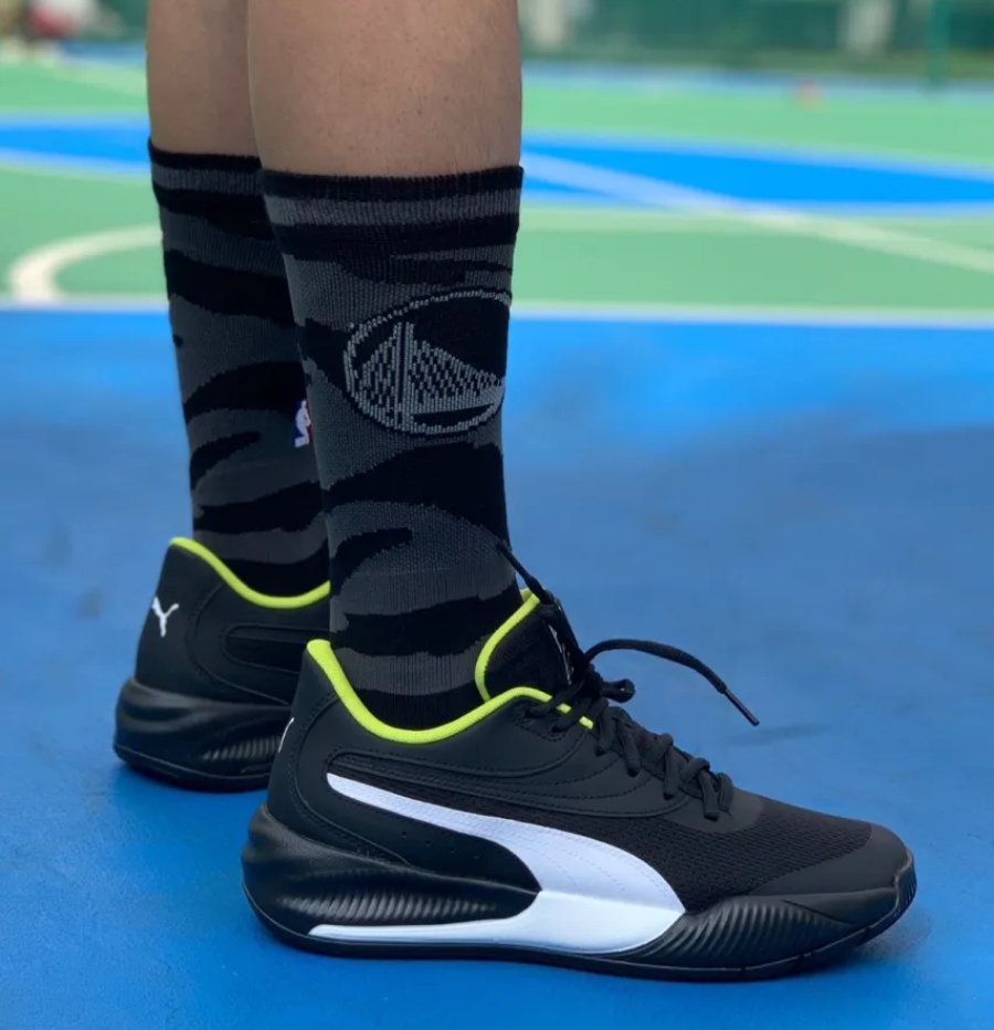Giày Puma Triple Basketball 'Black White' 195217-08 - Ảnh 3