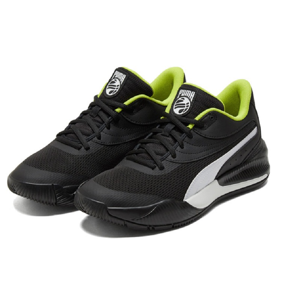 Giày Puma Triple Basketball 'Black White' 195217-08 - Ảnh 2