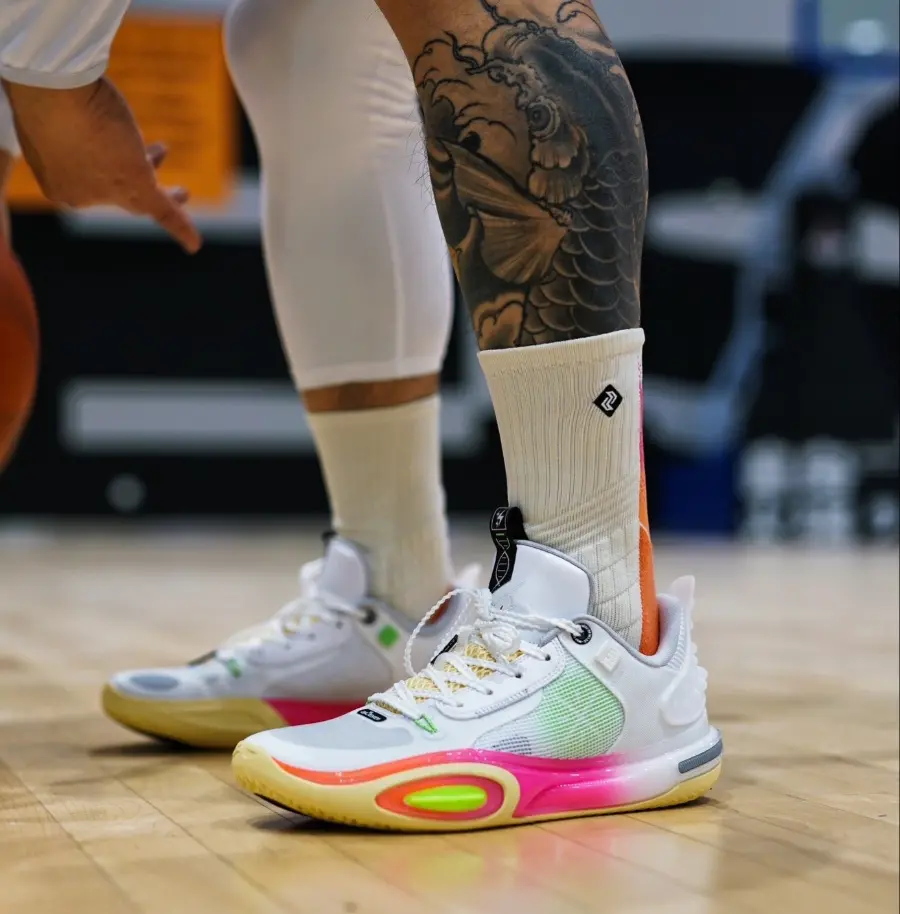 Alternative view of Giày Lining Wade All City 11 'Blossom' ABAT005-4