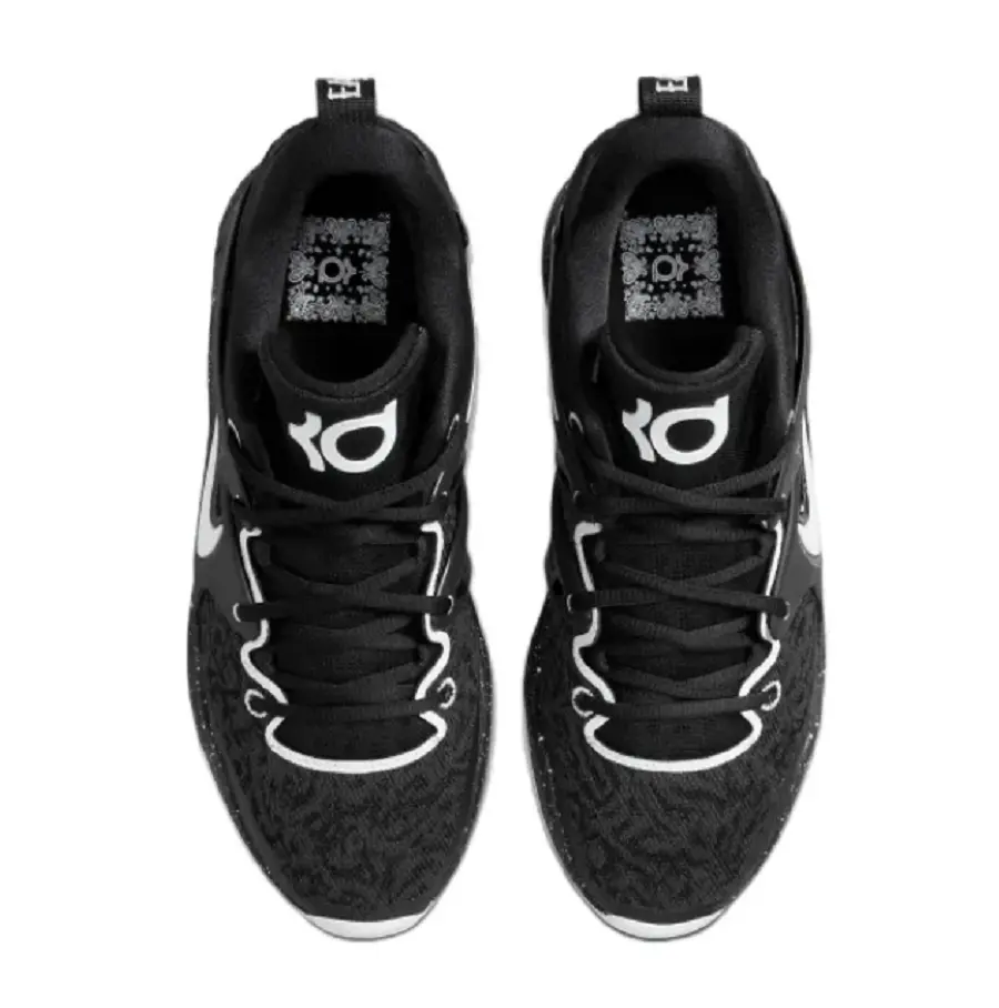 Giày Nike KD 15 TB 'Black White Speckled' DO9826-002 - Ảnh 4