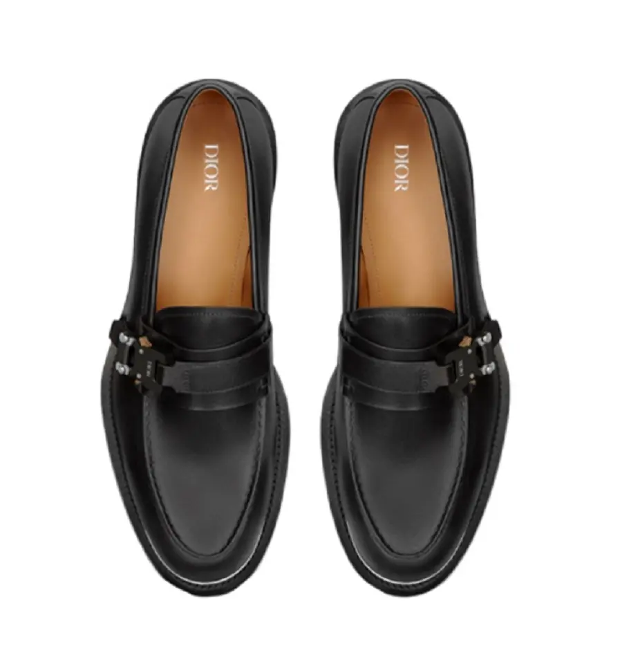 Giày Dior Homme Evidence Loafers 'Black' 3LO123ZGK-H969 - Ảnh 4