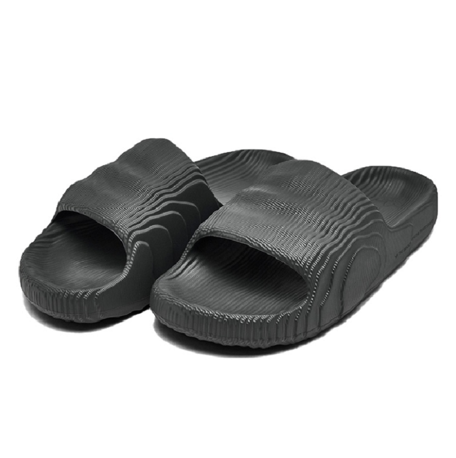 Dép Adidas Adilette 22 Slides 'Grey' hp6522 - Ảnh 3