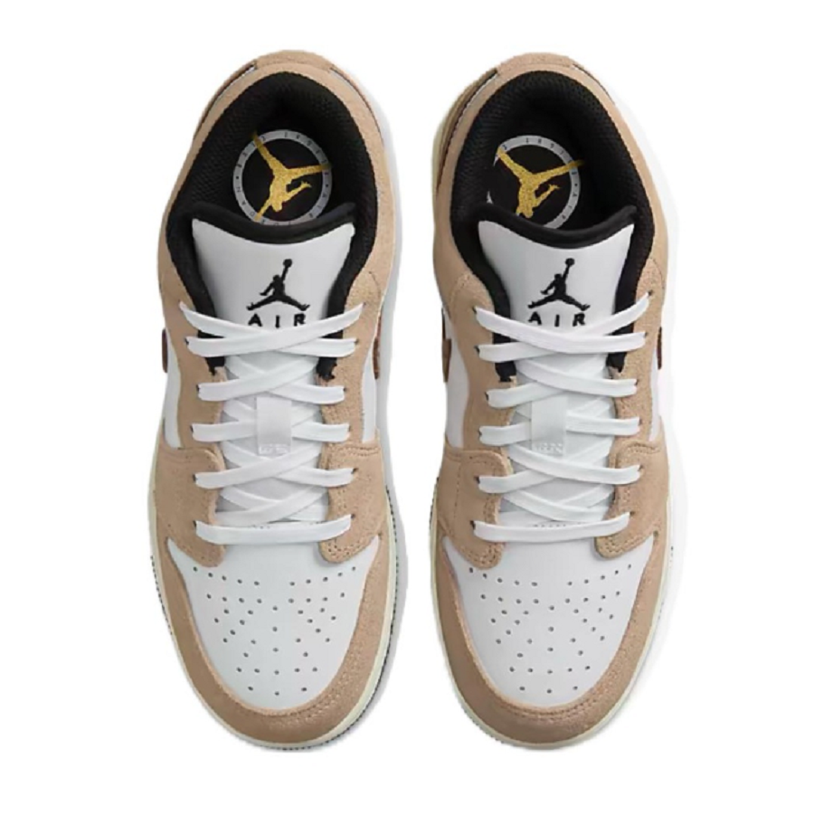 Giày Nike Air Jordan 1 Low SE 'Brown Elephant' DZ5368-201 - Ảnh 6