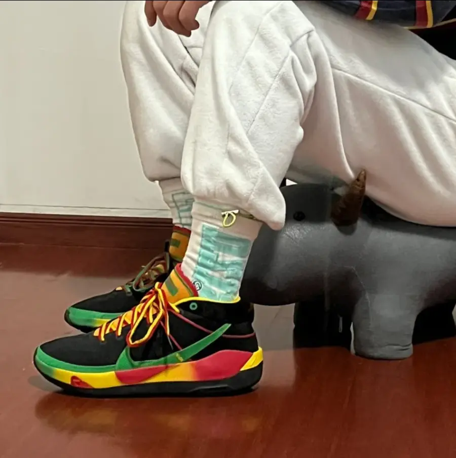 Alternative view of Giày Nike KD 13 EP 'Rasta' DC0008-001
