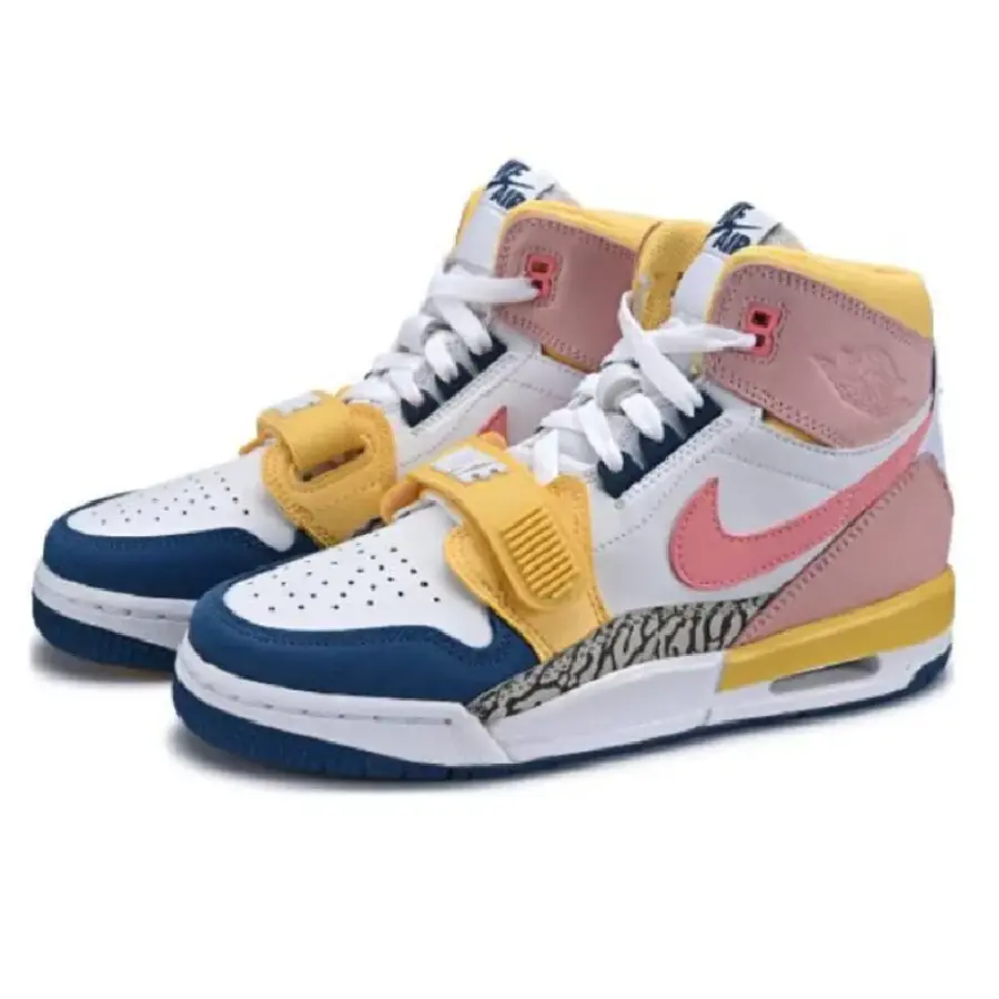 Alternative view of Giày Nike Air Jordan Legacy 312 GS 'White Blue' FD9909-161