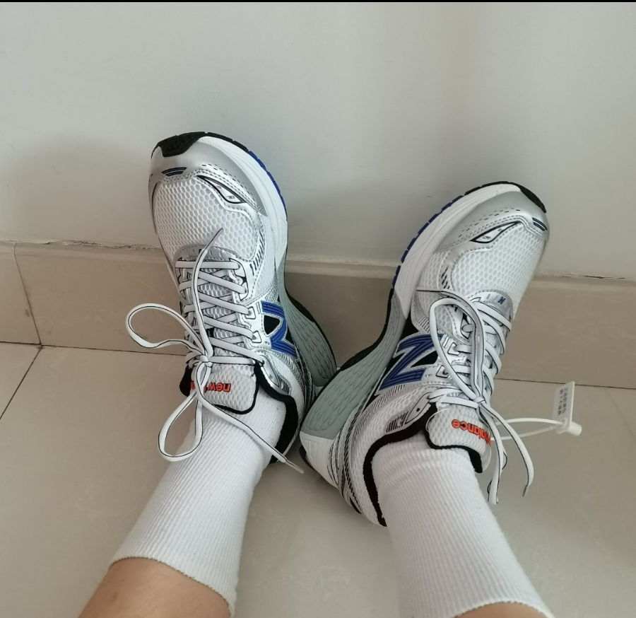 Giày New Balance 860v2 OG 'White Silver' ML860XB - Ảnh 3