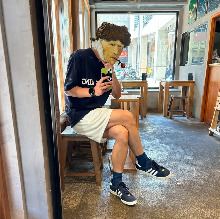 Giày Adidas BAPE x Campus 80s '30th Anniversary - Navy' ID4770 - Ảnh 6