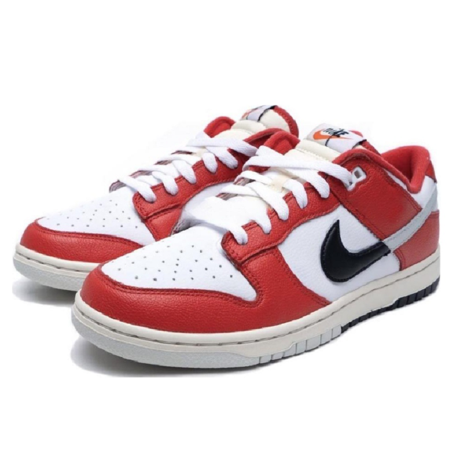 Giày Nike Dunk Low ' University Red Black' DZ2536-600 - Ảnh 5