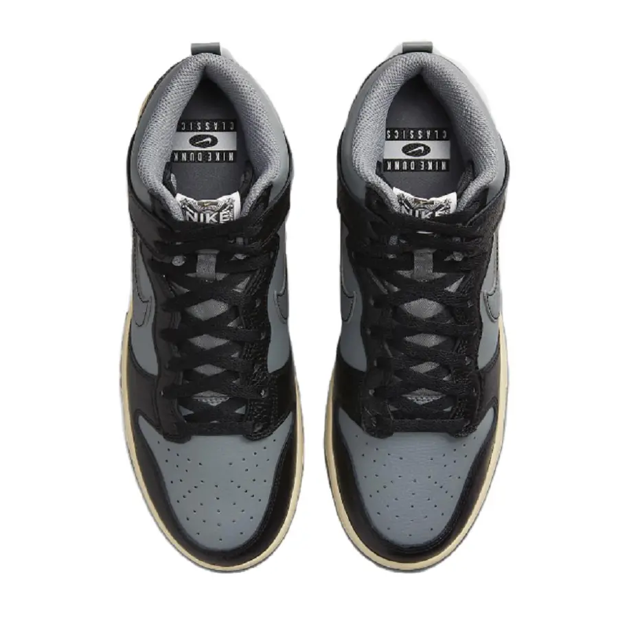 Giày Nike Dunk High Retro Premium 'Grey' DV7216-001 - Ảnh 3