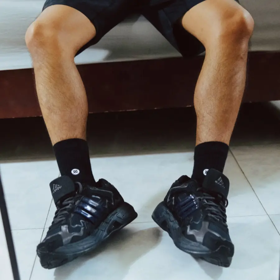 Giày Adidas Bad Bunny x Response CL 'Triple Black' ID0805 - Ảnh 8