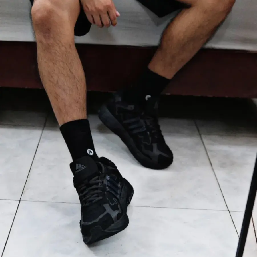 Giày Adidas Bad Bunny x Response CL 'Triple Black' ID0805 - Ảnh 7