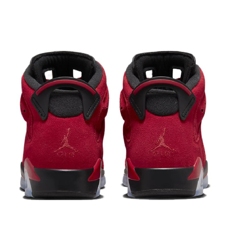 Giày Nike Air Jordan 6 Retro Toro Bravo (GS) Kids 'Red' 384665-600 - Ảnh 4