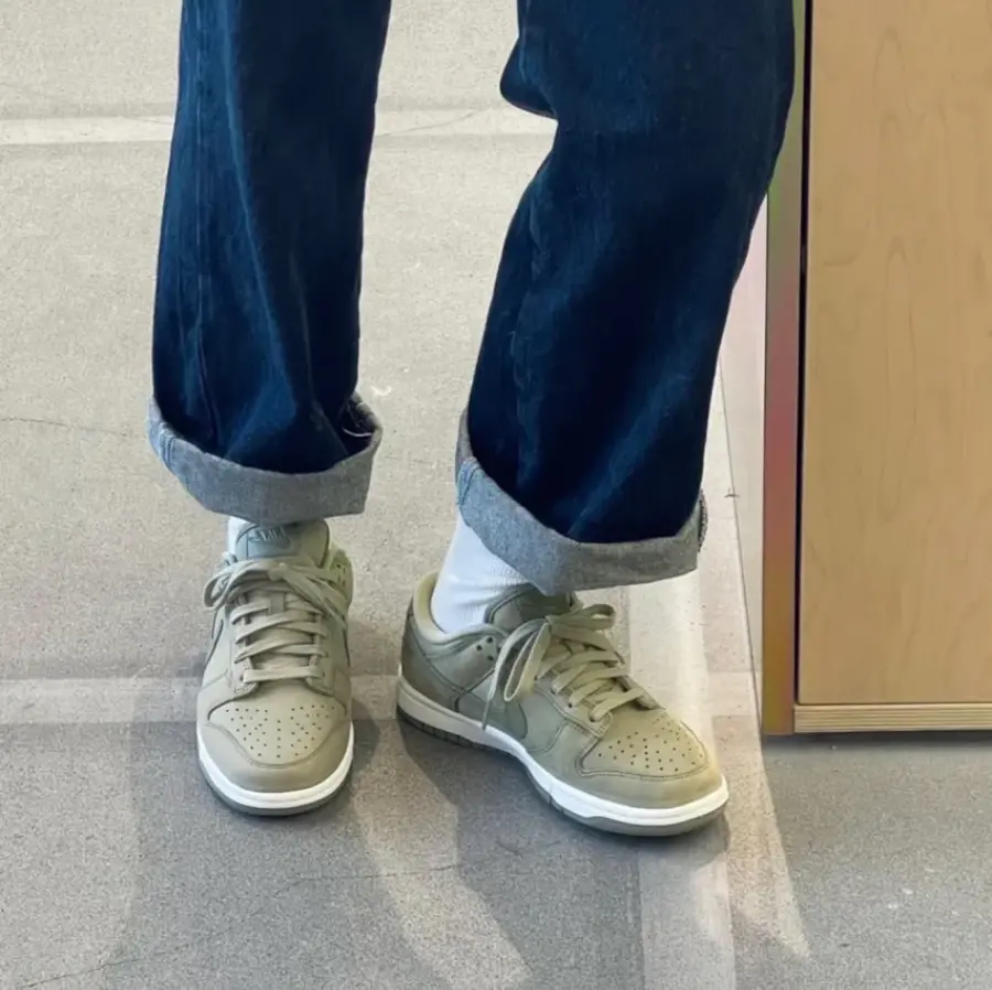 Giày Nike Dunk Low PRM 'Neutral Olive' DV7415-200 - Ảnh 5