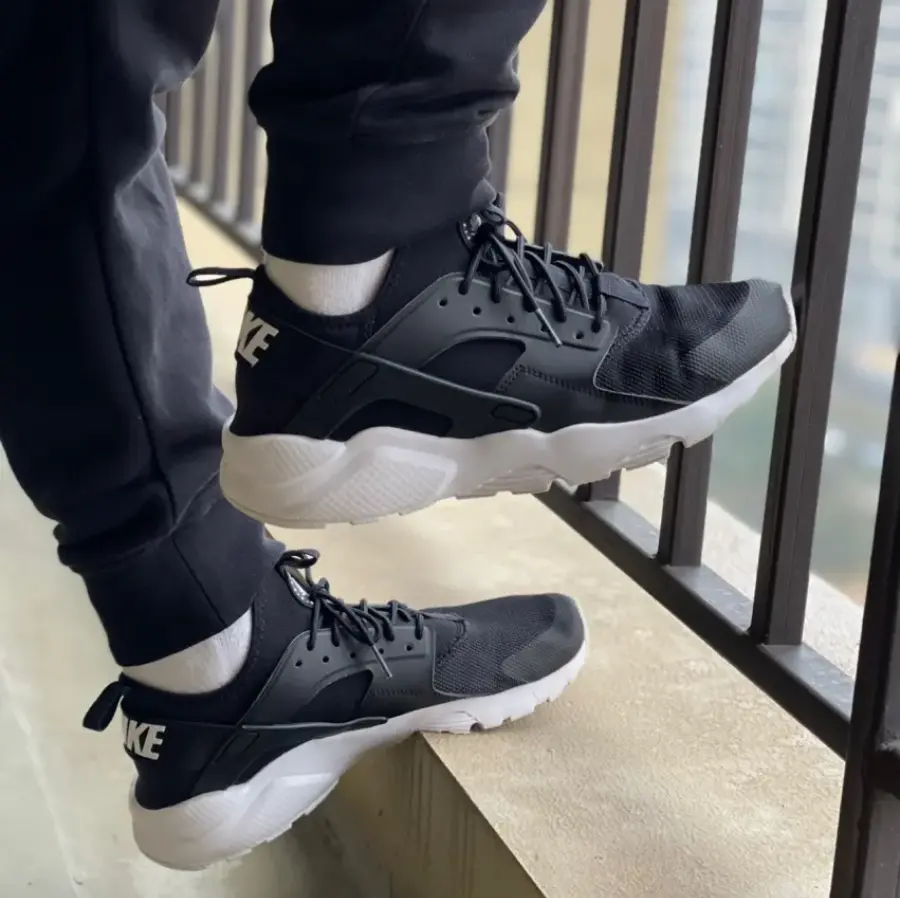 Giày Nike Air Huarache Run Ultra ‘Black White’ 819685-016 - Ảnh 7