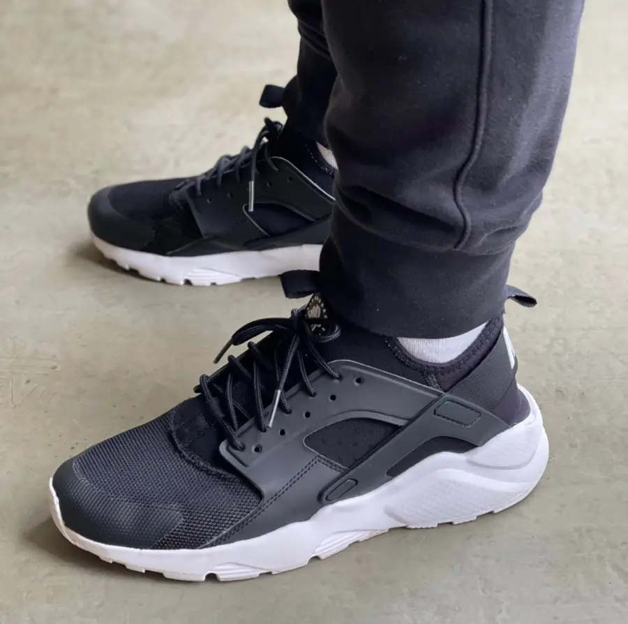 Giày Nike Air Huarache Run Ultra ‘Black White’ 819685-016 - Ảnh 4