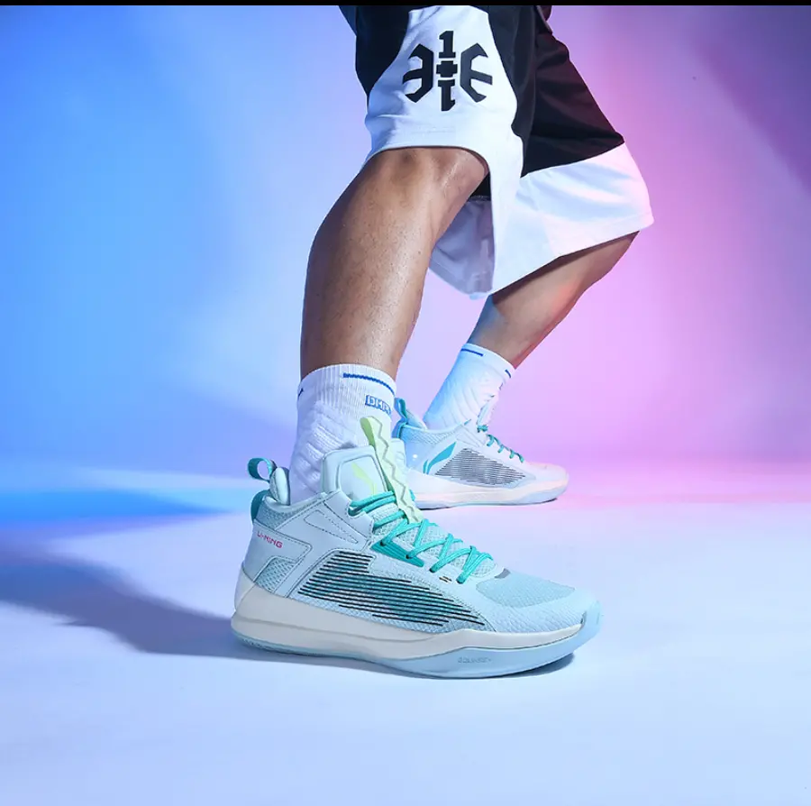 Giày Li-Ning Strike Absorption 'Grey Green' ABAR115-3 - Ảnh 5